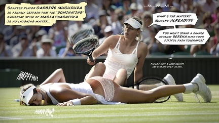 garbine muguruza s wimbledon 2015 final by photogagged